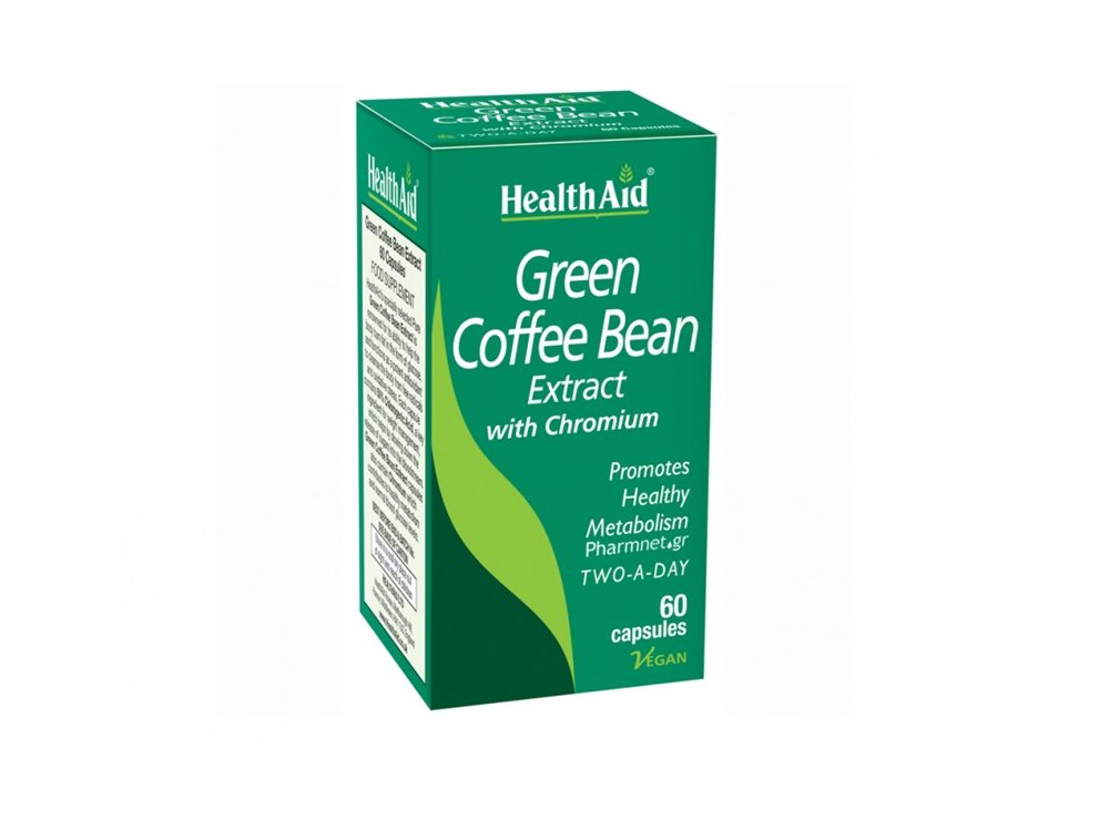 Health Aid Εκχύλισμα Πράσινου Καφέ 60caps