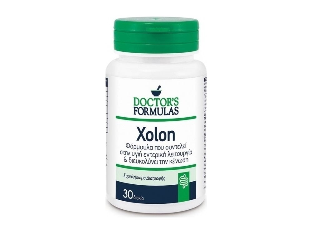 Doctor's Formulas Xolon - Φόρμουλα Δυσκοιλιότητας 30 tabs