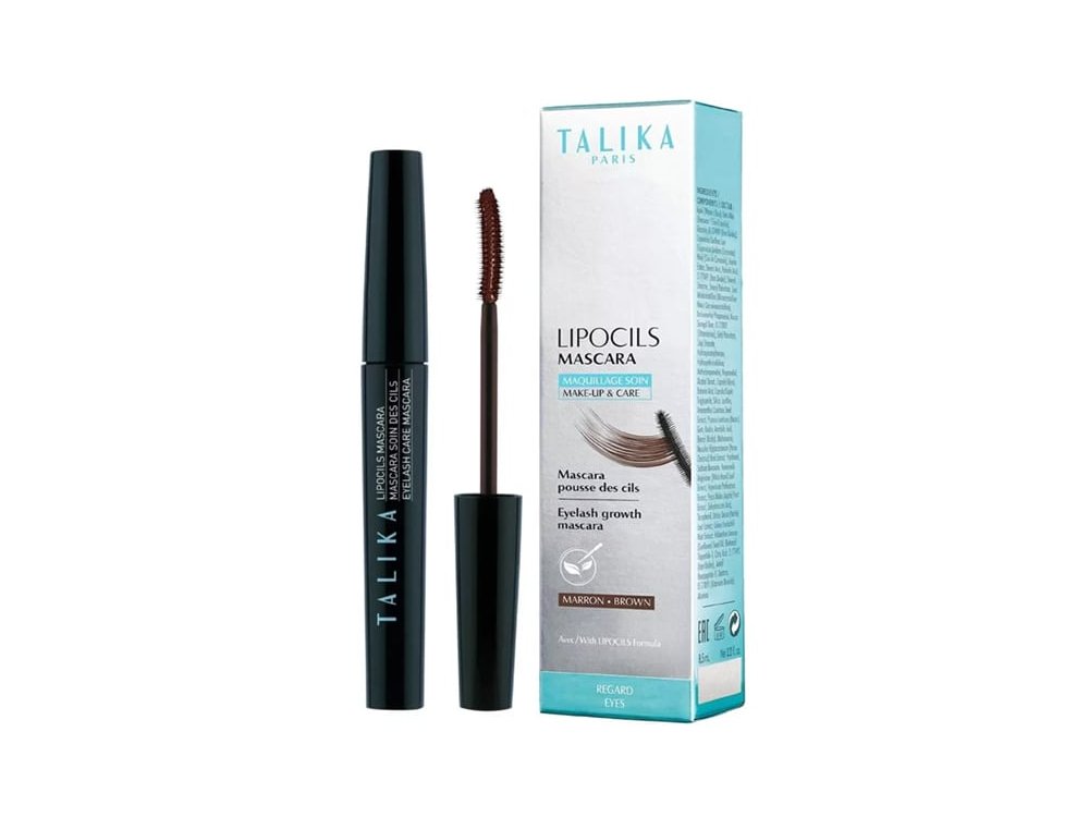 Talika Lipocils Mascara Καφέ Μάσκαρα για Όγκο & Μήκος, 8.5ml