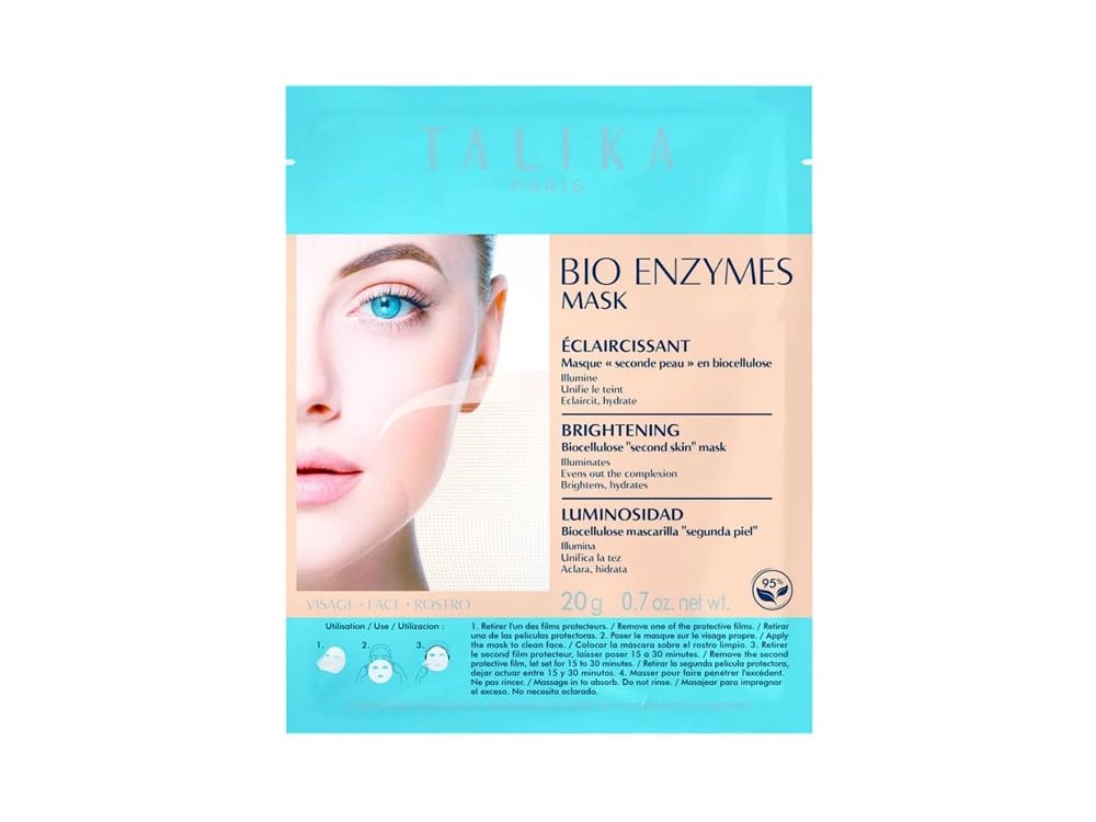Talika Bio Enzymes Brightening Mask, Μάσκα Προσώπου Βελτίωσης Χρωματικών Κηλίδων & Φωτεινότητας, 1τεμ