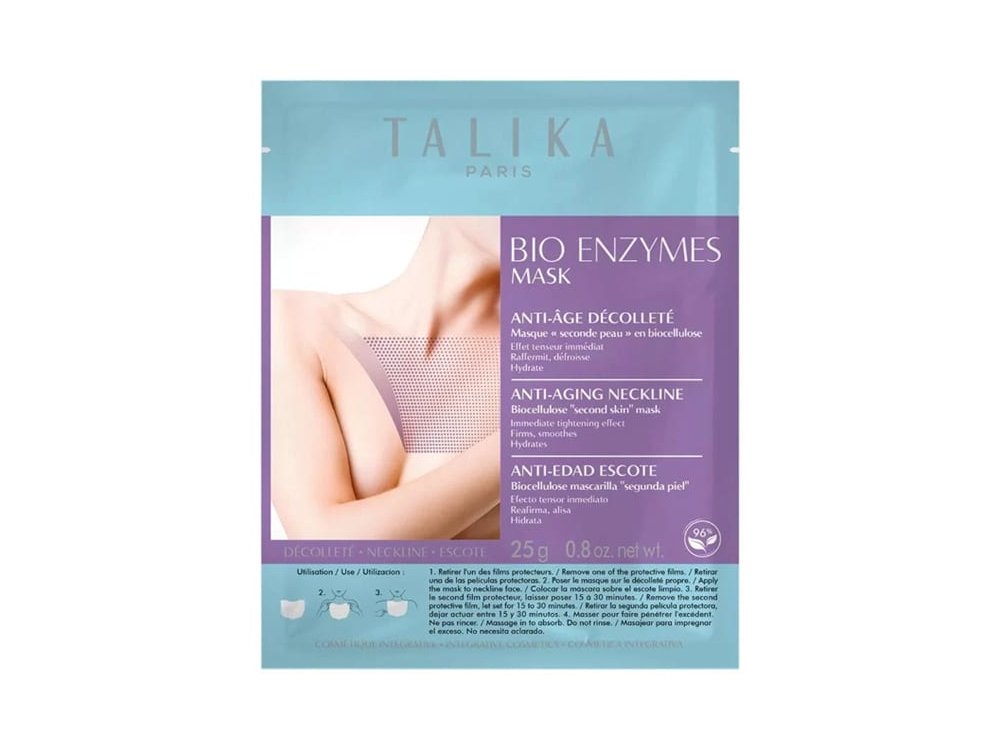 Talika Bio Enzymes Decolette Radiance Boost Mask, Συσφικτική Μάσκα Για Το Ντεκολτέ, 25gr