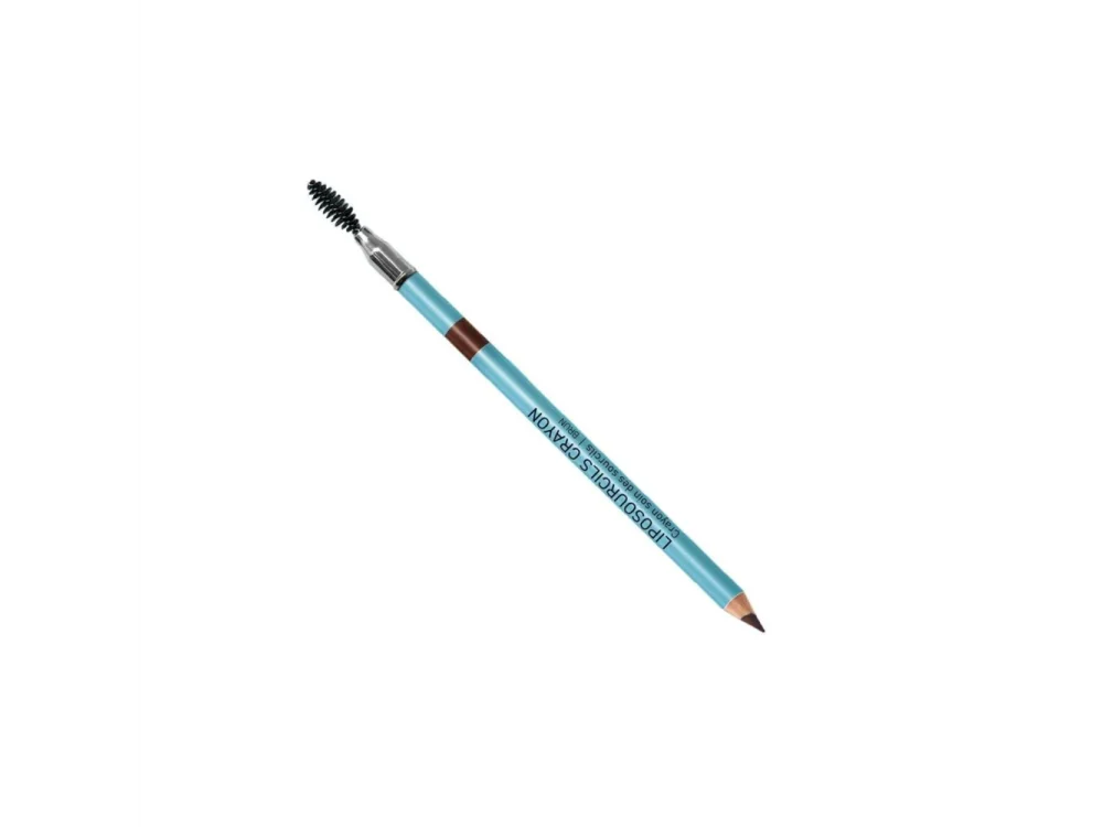 Talika Liposourcils Crayon Eyebrow Care Pensil Brown, Μολύβι Φρυδιών, 1τμχ