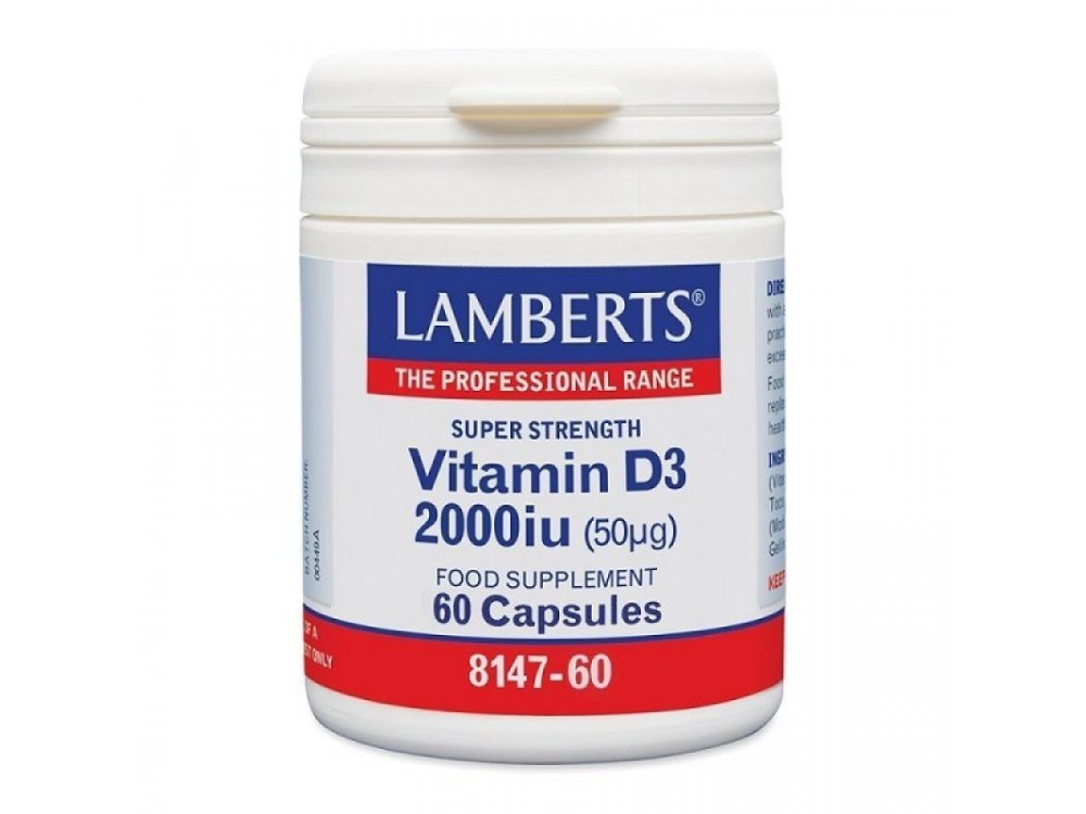Lamberts Vitamin D 2000iu 60caps