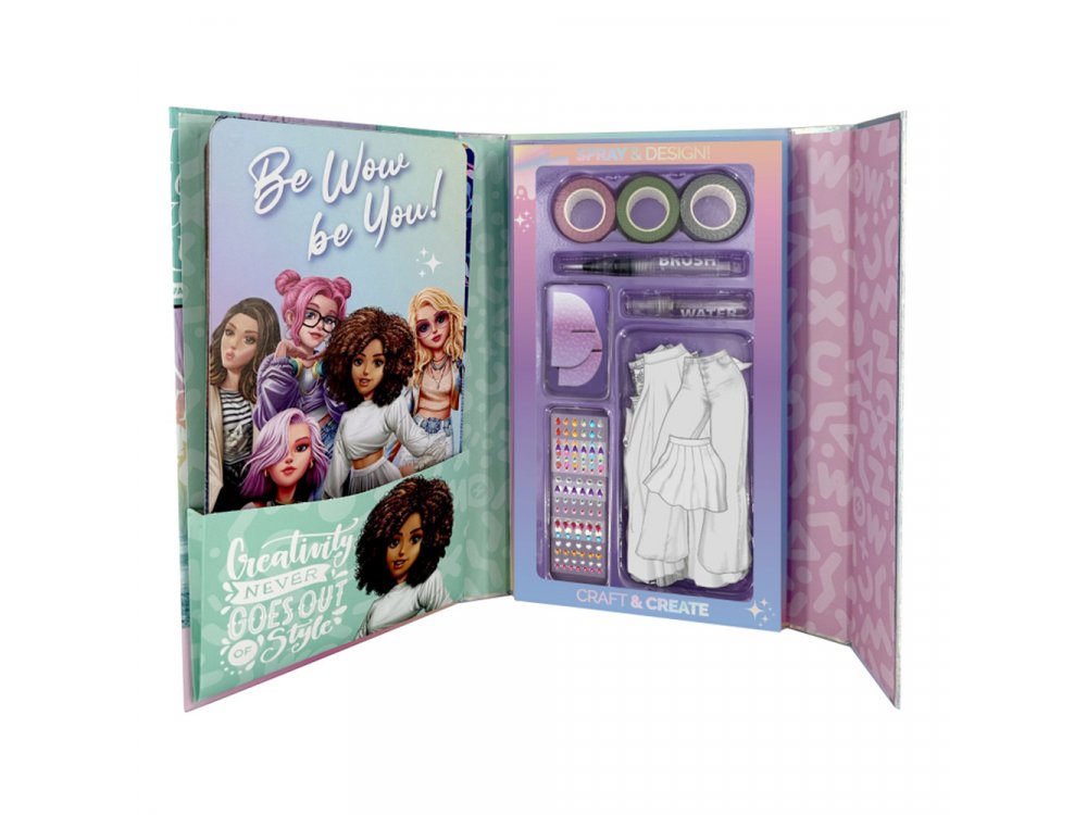 WoW Generation Σετ Δημιουργίας Ψεκάζω και Δημιουργώ με Ρούχα που Αλλάζουν Χρώματα