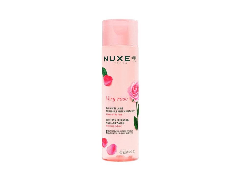 Nuxe Very Rose Micellar Water Καταπραϋντικό Kαθαριστικό Μικυλλιακό Νερό, 200ml
