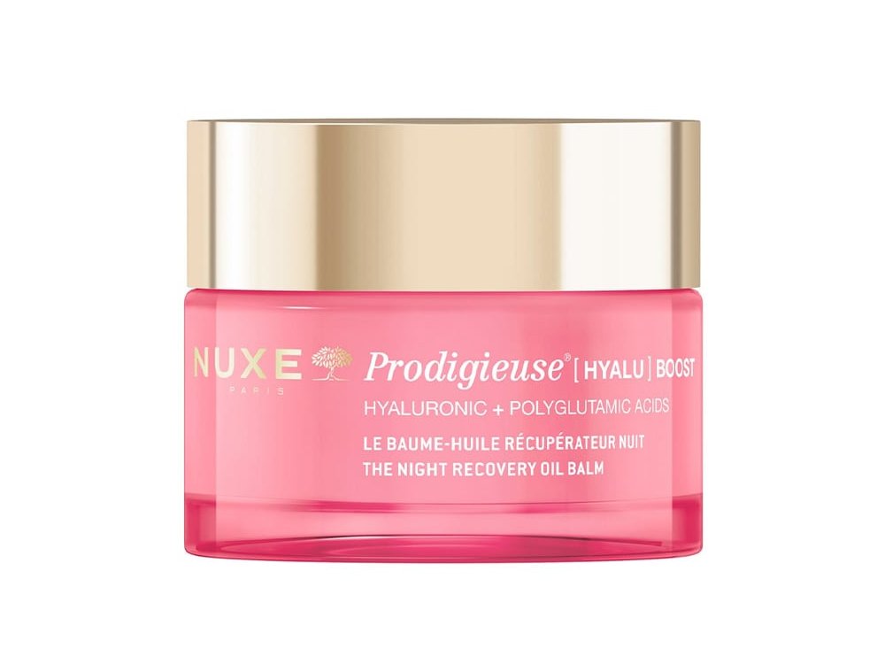 Nuxe Prodigieuse Hyalu Boost The Night Recovery Oil Balm Κρέμα Νυκτός για Βαθιά Ενυδάτωση & Λάμψη, 50ml