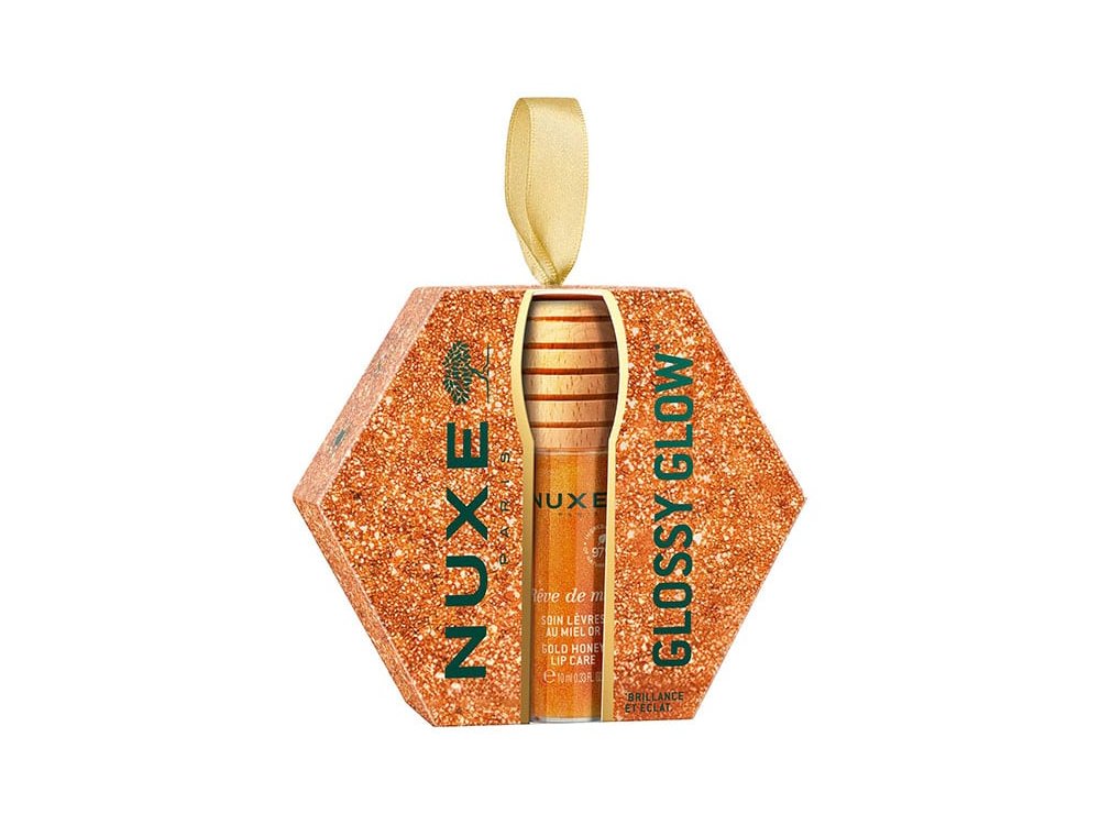 Nuxe Xmas  Promo De Miel Honey Lip Care Oil για Ενυδάτωση Χειλιών, 10ml