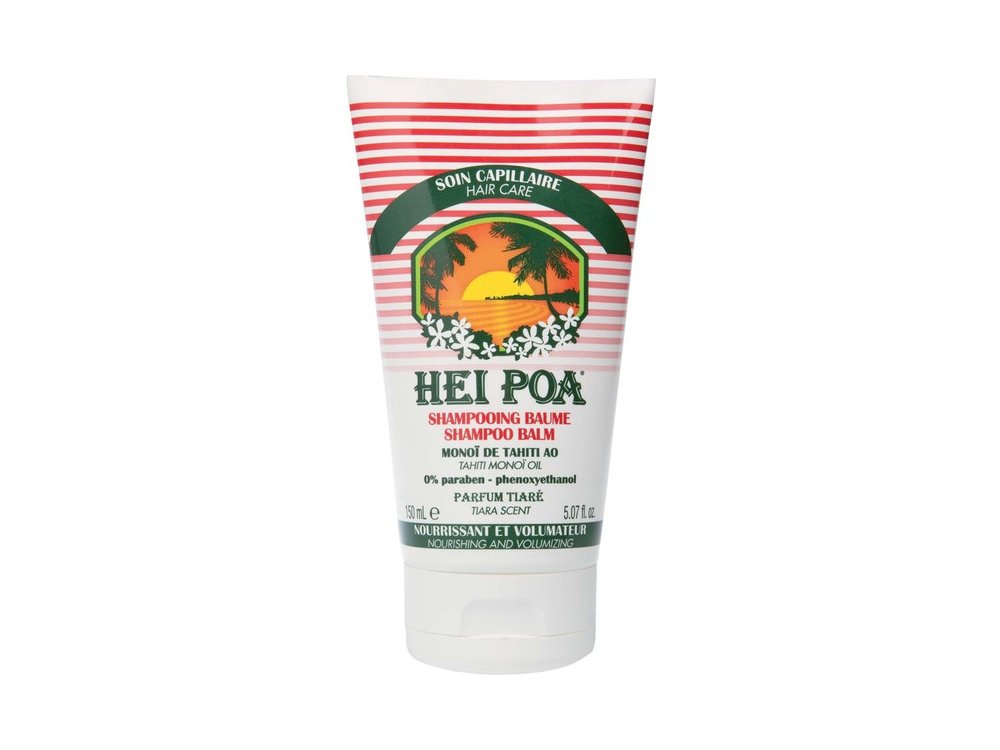Hei Poa Shampoo Balm Tiare, Σαμπουάν για Ξηρά & Κατεστραμμένα Μαλλιά με άρωμα Tiare, 150ml