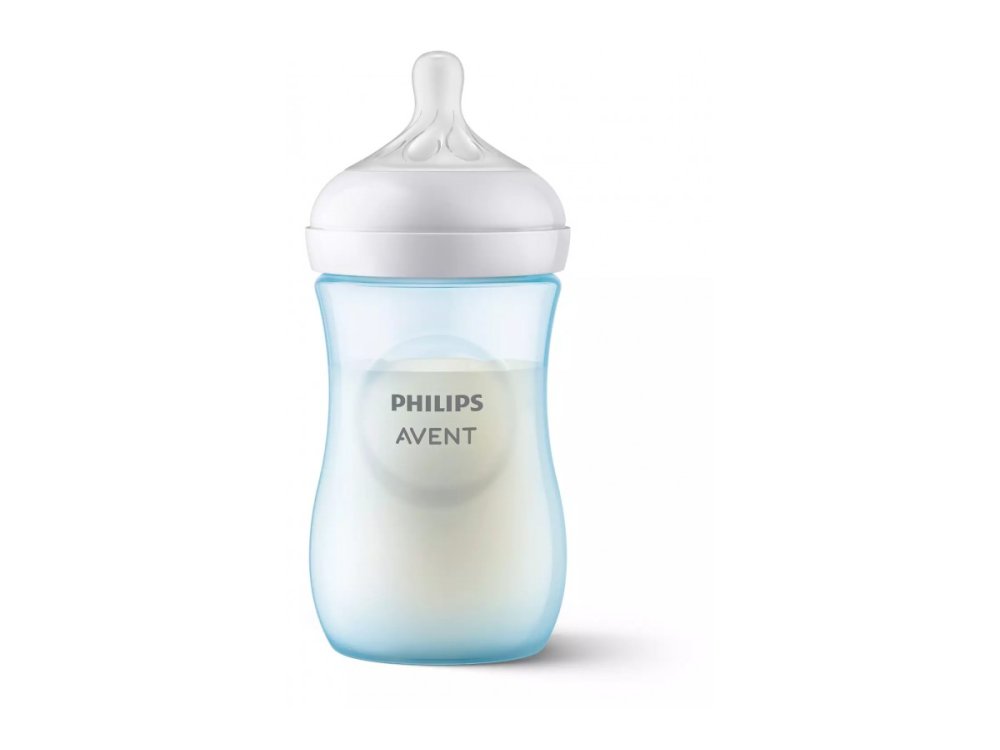 Philips Avent Natural Response Πλαστικό Μπιμπερό 1m+, Μπλε, 260ml