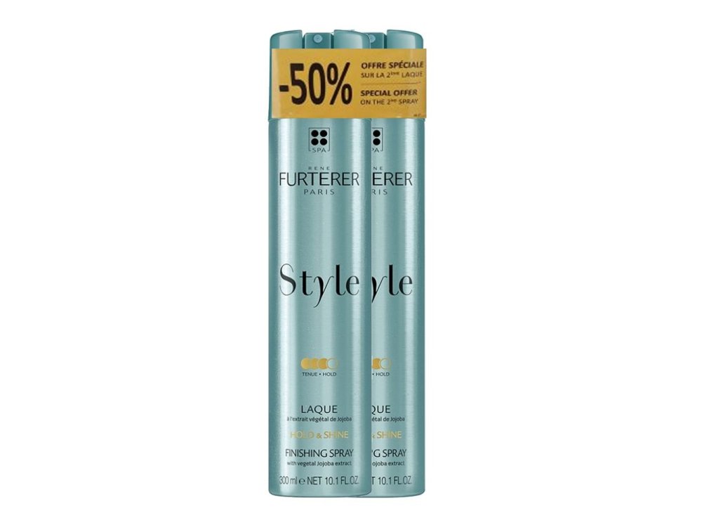 Rene Furterer Style Promo Pack Λακ με Εκχύλισμα Jojoba -50% στο 2ο Προϊόν, 2 x 300ml