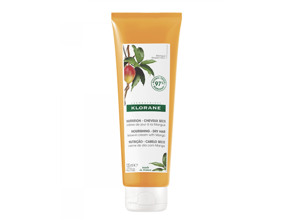 Klorane Mangue Hair Cream, Μάσκα Μαλλιών, 125ml