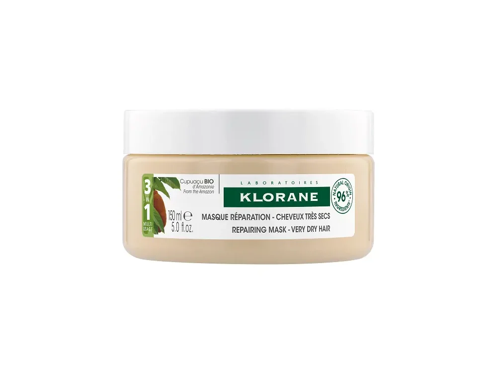 Klorane Cupuaçu Μάσκα Θρέψης & Επανόρθωσης για Ξηρά Μαλλιά με Βούτυρο Cupuacu, 150ml