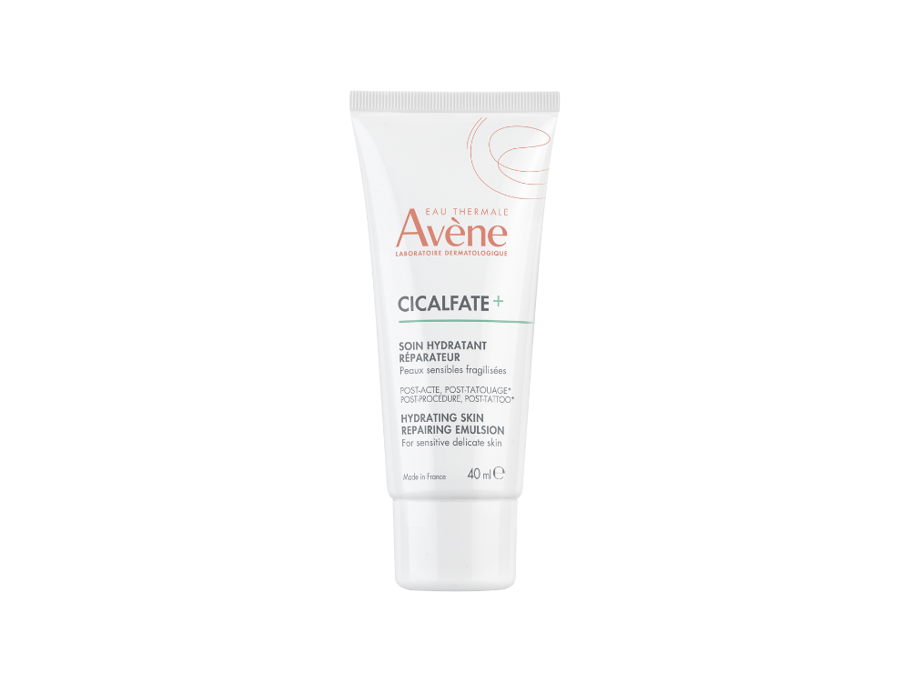 Avene Cicalfate+ Hydrating Skin Repairing Emulsion Post Tattoo Επανορθωτική Ενυδατική Φροντίδα Μετά από Τατουάζ, 40ml