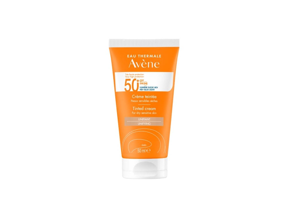 Avene Soins Solaire Cream Teintee SPF50+ Αντηλιακή Κρέμα Προσώπου με Χρώμα, 50ml