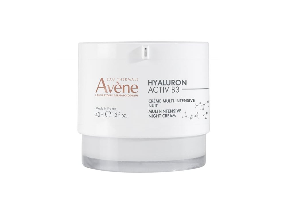 Avene Hyaluron Activ B3 Night Cream, Εντατική Κρέμα Νύχτας, 40ml