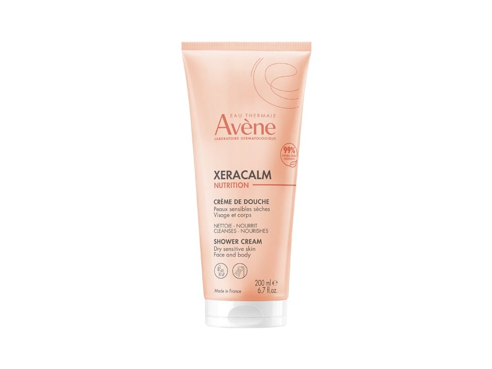 Avene XeraCalm Nutrition Shower Cream, Κρεμοντούς Καθαρισμού & Ενυδάτωσης για Πρόσωπο & Σώμα, 200ml