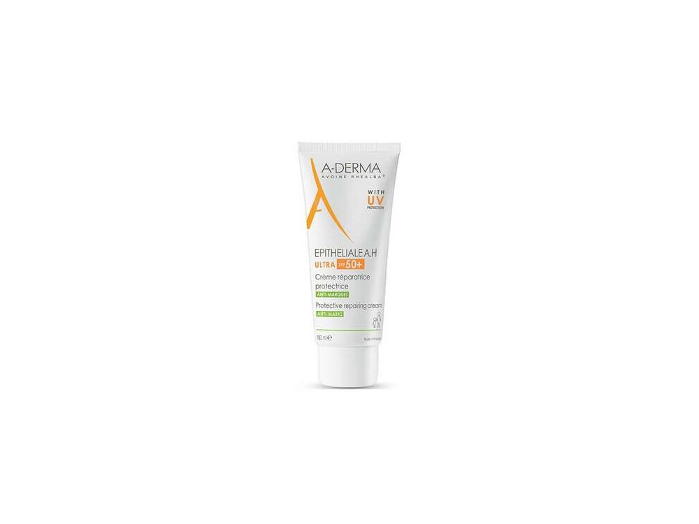 A-Derma Epitheliale A.H Ultra SPF50+ Προστατευτική Επανορθωτική Κρέμα Κατά των Σημαδιών, 100ml