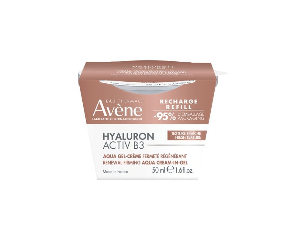 Avene Hyaluron Activ B3 Refill, Αντιγηραντική Κρέμα-Τζελ Προσώπου για Κυτταρική Ανάπλαση, Ανταλλακτική Συσκευασία, 50ml