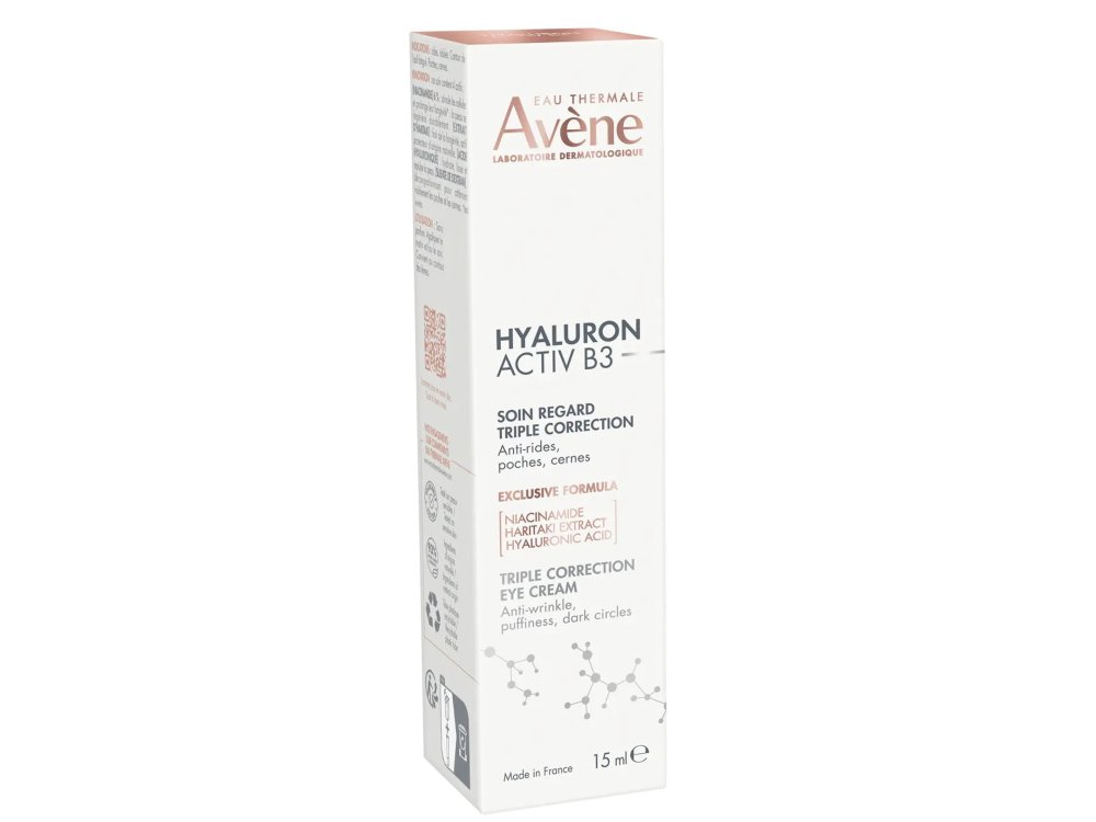 Avene Hyaluron Activ B3 Φροντίδα Ματιών Τριπλής Διόρθωσης, 15ml