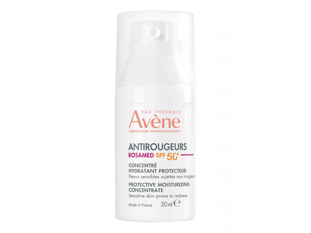 Avene Eau Thermale Antirougeurs Rosamed SPF50+ Προστατευτικό Ενυδατικό Συμπύκνωμα, 30ml