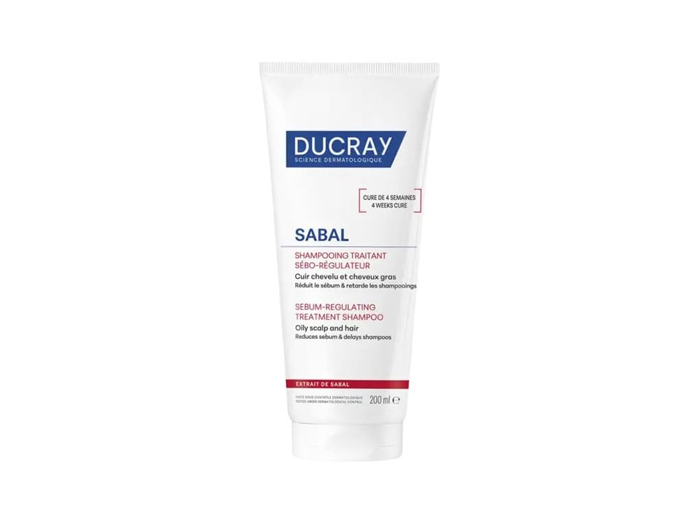Ducray Sabal, Σαμπουάν Αγωγής για Λιπαρά Μαλλιά, 200ml