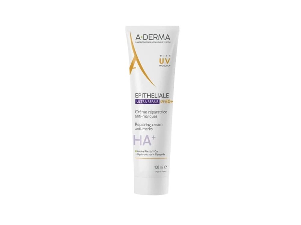 A-Derma Epitheliale ΗΑ+ Ultra Repairing Προστατευτική Επανορθωτική Κρέμα SPF50+, 100ml