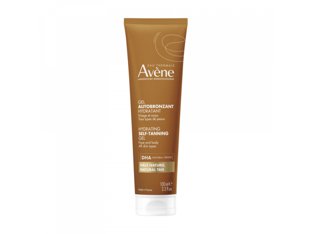 Avene Sun Care Hydrating Self-Tanning Gel, Ενυδατικό Αυτομαυριστικό gel για Πρόσωπο & Σώμα, 100ml