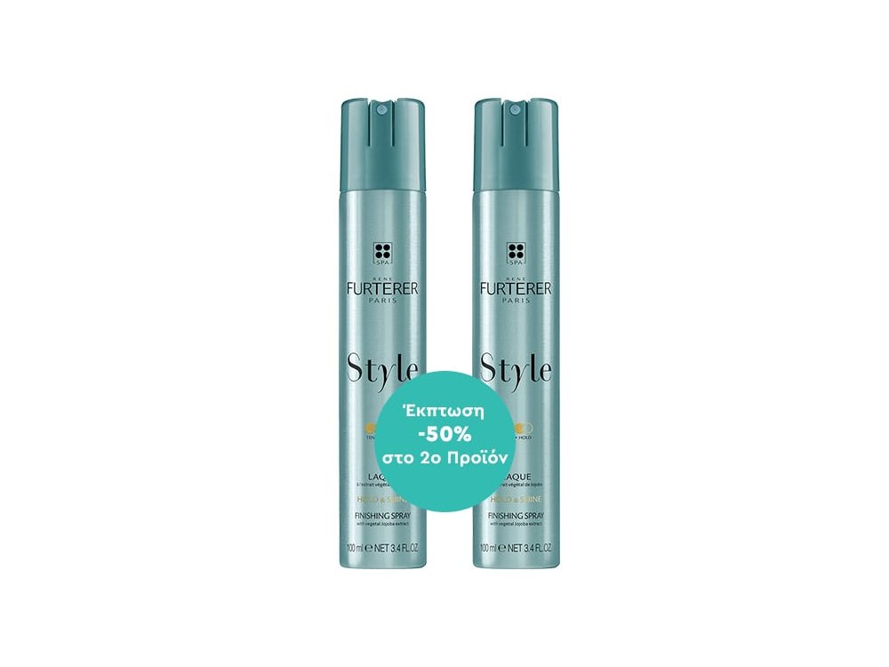 Rene Furterer Style Promo (-50% στο 2ο Προϊόν) Λακ με Εκχύλισμα Jojoba, 2x100ml