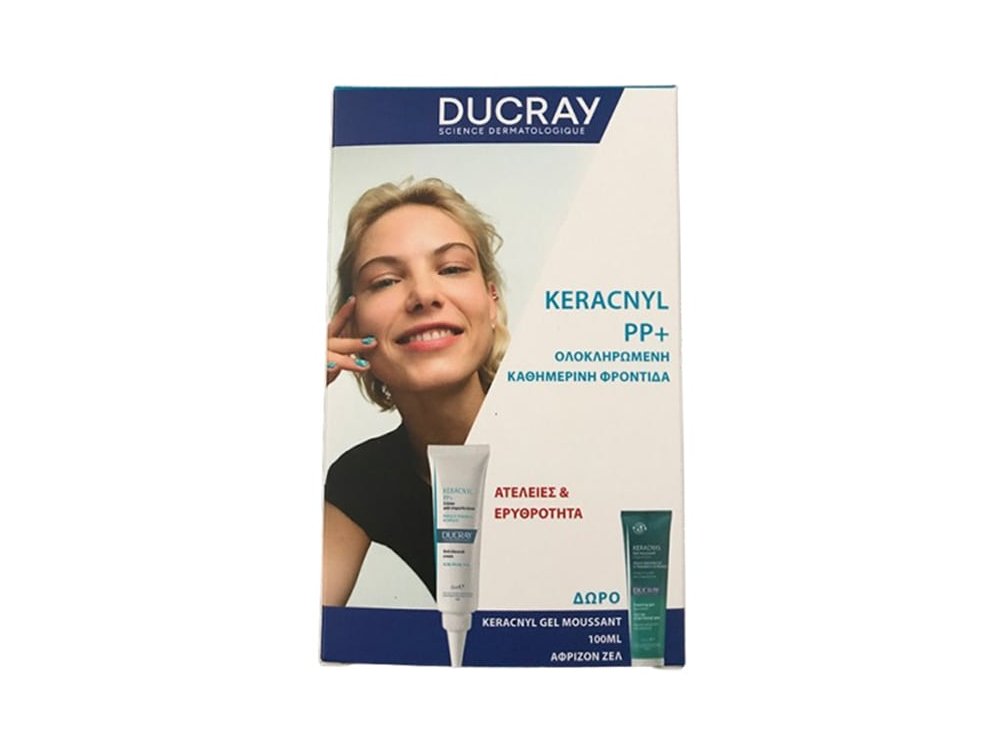 Ducray Promo Keracnyl PP+ Kρέμα Προσώπου κατά των Ατελειών, 30ml & Δώρο Gel Moussant Kαθαριστικό Προσώπου & Σώματος, 100ml, 1σετ