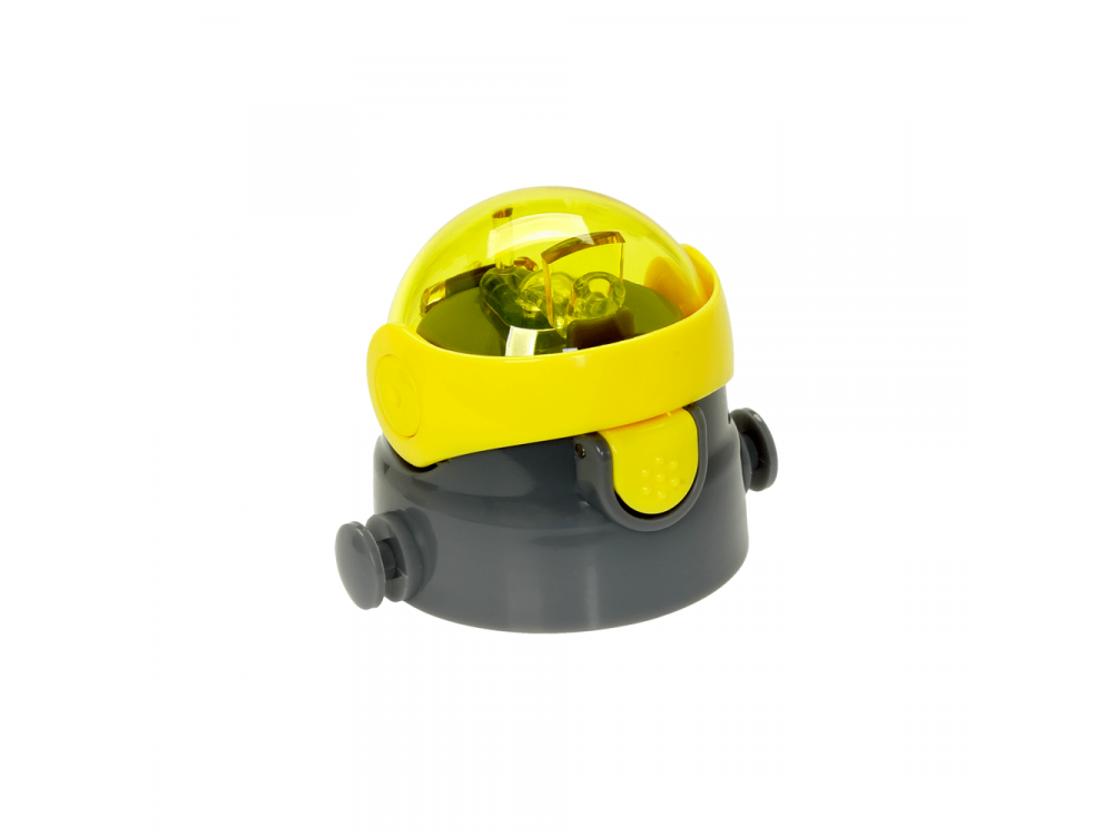 Eco Life Aνταλλακτικό πώμα για Kids Θερμούς-Παγούρια, Κίτρινο, 400ml