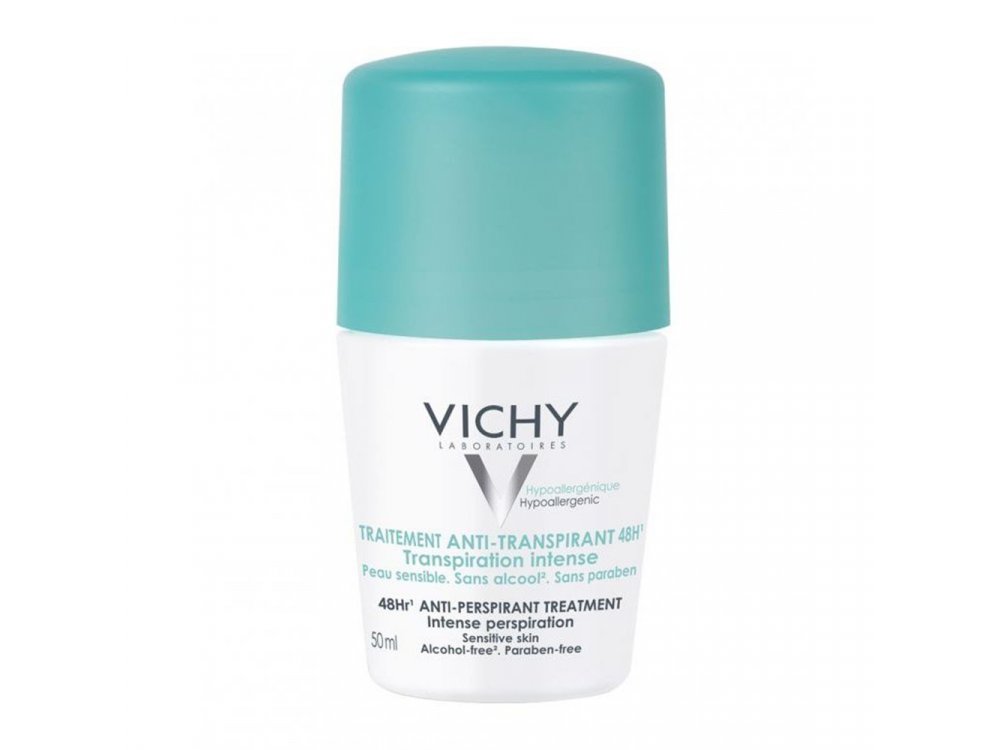 Vichy Deodorant 48H Intensive Anti-Transpirant, 50ml