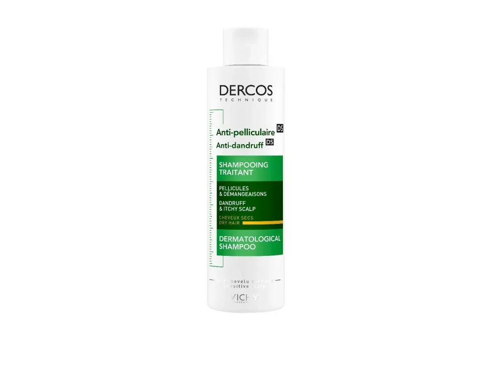 Vichy Dercos Anti-Dandruff, Αντιπυτιριδικό Σαμπουάν για Ξηρά Μαλλιά, 200ml