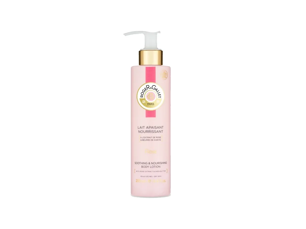 Roger & Gallet Rose Soothing & Nourishing Body Lotion, Ενυδατικό Γαλάκτωμα Σώματος με Άρωμα Τριαντάφυλλο, 200ml
