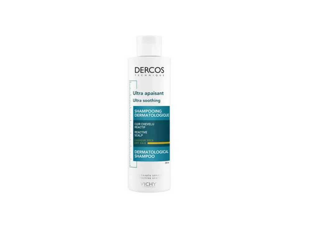 Vichy Dercos Ultra Soothing Καταπραϋντικό Σαμπουάν για Ξηρά Μαλλιά, 200ml