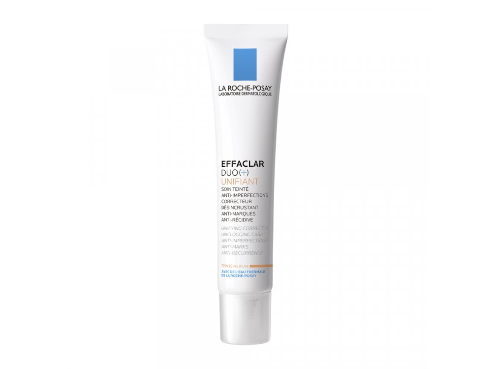 La Roche Posay Effaclar Duo (+) Unifiant Medium Απόχρωση, για Ατέλειες & Χρωματικά Σημάδια 40ml