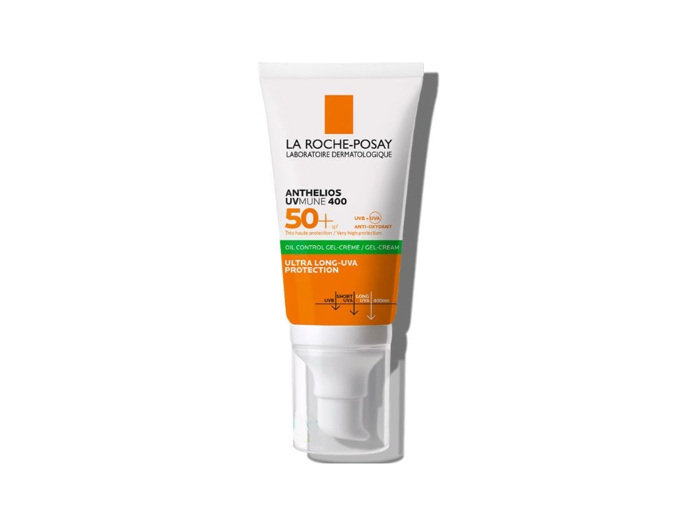 La Roche Posay Anthelios UVMune 400 SPF50+ Αντηλιακή Gel Κρέμα Προσώπου για Ματ Αποτέλεσμα, 50ml