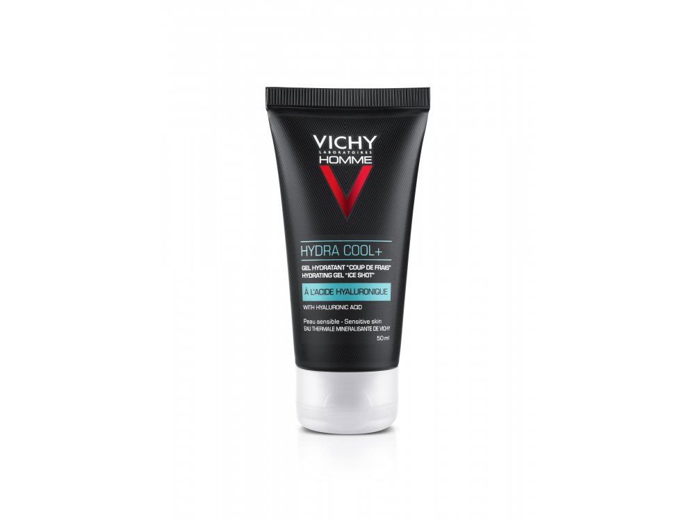 Vichy Homme Hydra Cool Ενυδατικό Τζελ για Πρόσωπο-Μάτια με Υαλουρονικό Οξύ 50ml