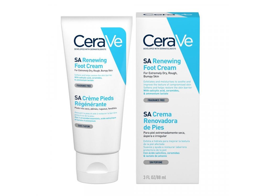 CeraVe Αναπλαστική Κρέμα Ποδιών 88ml