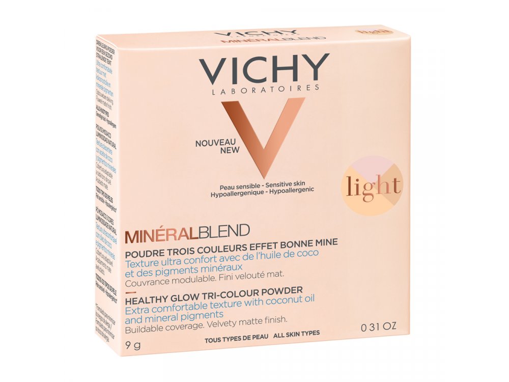 Vichy MineralBlend Healthy Glow Tri-Color Powder Fair 9gr