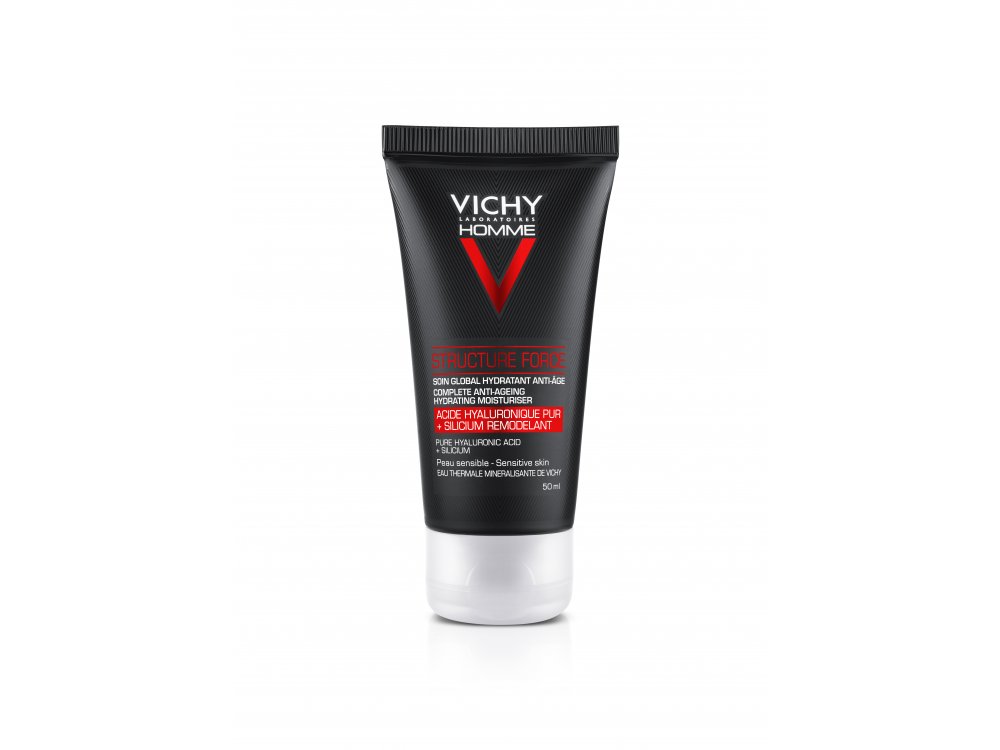 Vichy Homme Structure Force Αντιγηραντική-Συσφικτική για Πρόσωπο-Μάτια 50ml