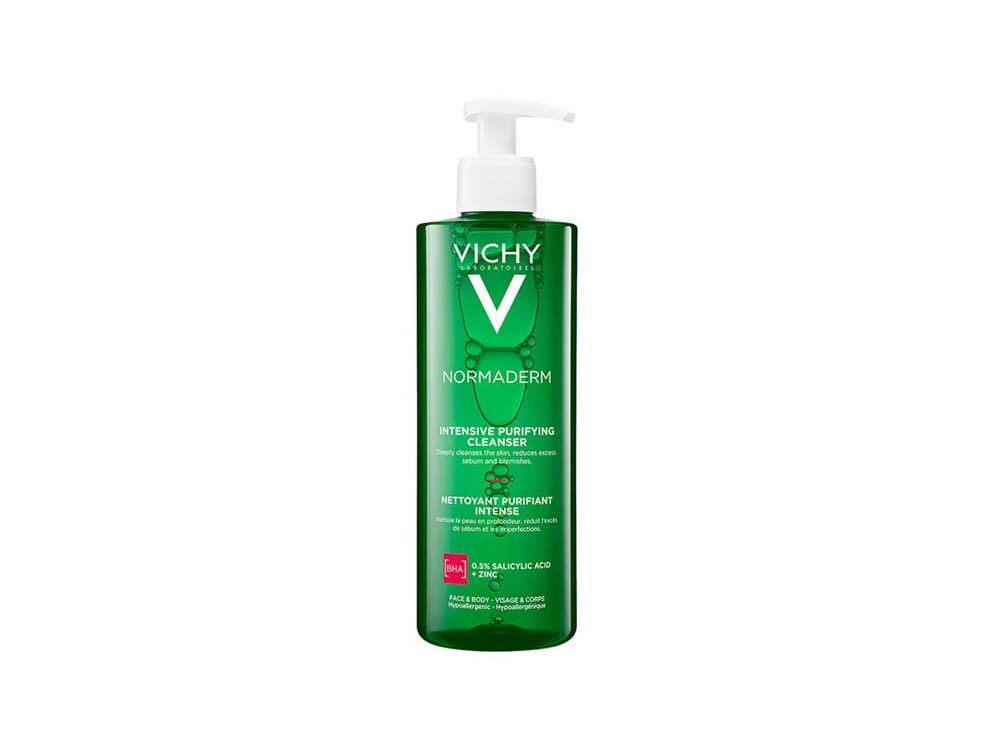 Vichy Normaderm Phytosolution Gel, Καθαρισμού Προσώπου για Λιπαρές επιδερμίδες με Τάση Ακμής 400ml