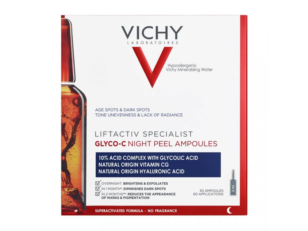 Vichy Liftactiv Specialist Glyco-C Night Peel Ampoules 2ml x 30amps