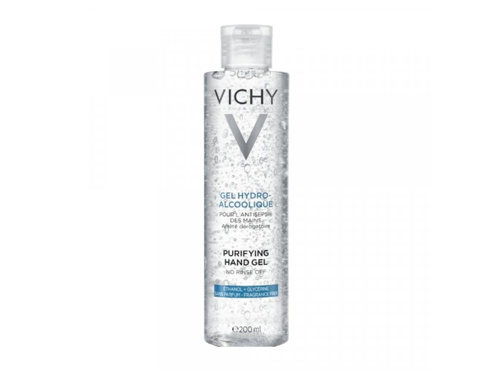 Vichy Purifying Hand Gel Αντισηπτικό Καθαριστικό Gel Χεριών, 200ml