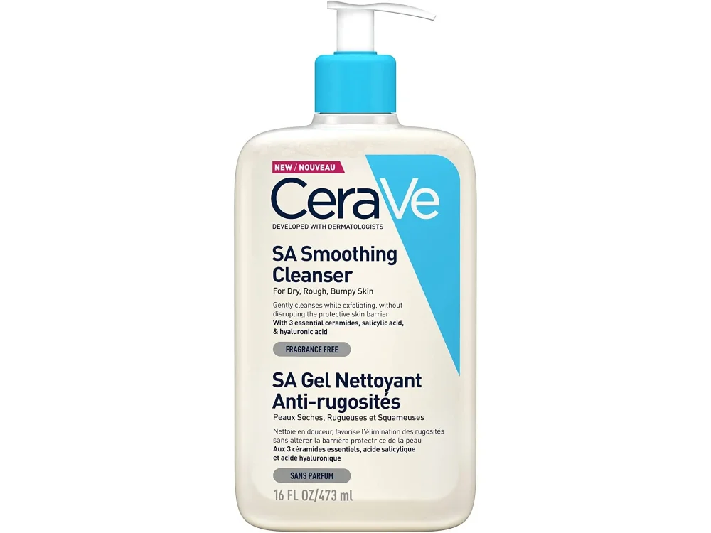 CeraVe SA Smoothing Cleanser Καθαριστικό για Ξηρό Δέρμα, 473ml