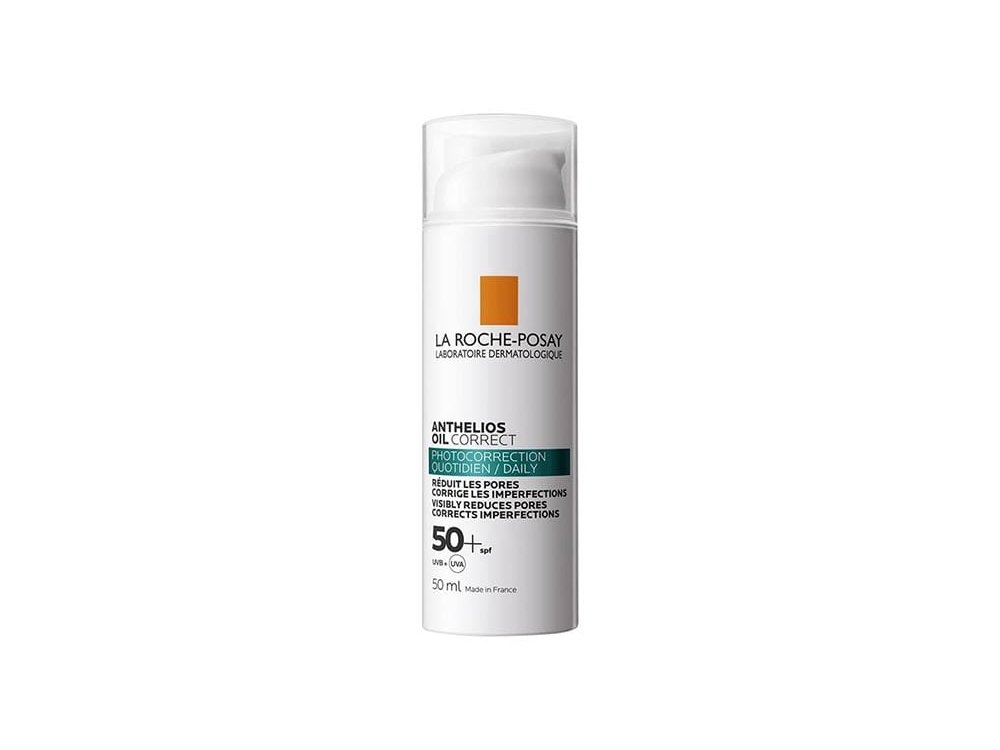La Roche Posay Anthelios Oil Correct Photocorrection Daily Gel-Cream SPF50+, Αντηλιακό για Λιπαρό Δέρμα & Ατέλειες, 50ml