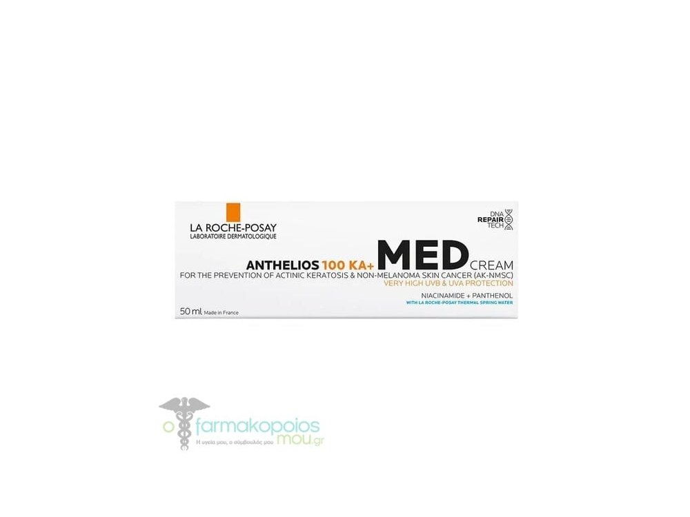 La Roche Posay Anthelios 100 KA+ Med Cream, Αντηλιακή Κρέμα Προσώπου, 50ml