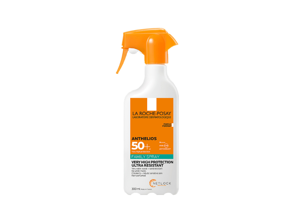 La Roche Posay Anthelios Family Αντηλιακό Σπρέι Προσώπου & Σώματος SPF50+, 300ml