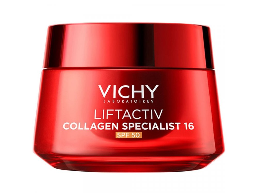 Vichy Liftactiv Collagen Specialist 16, Αντιγηραντική Κρέμα Ημέρας με Αντηλιακή Προστασία SPF50, 50ml