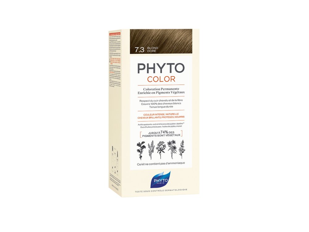 Phyto Phytocolor Νο7.3 Golden Blonde, Ξανθό Χρυσό, 1τμχ