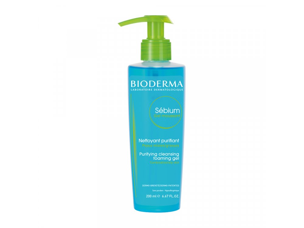 Bioderma Sebium Gel Moussant Pump 200ml